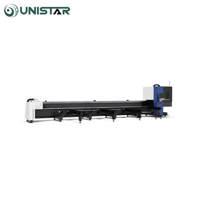 CNC Metal Pipe Laser Cutter With Automatic Feeding System